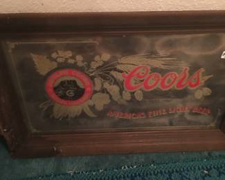 Coors sign