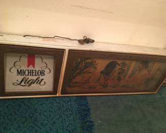 Michelob sign