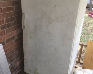 Outside or garage freezer