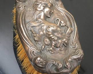 Sterling hair brush