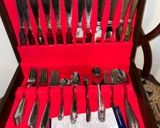 Stainless steel flatware (never used)