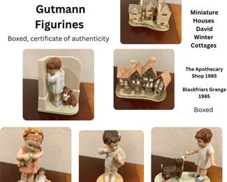Bessie Pease Gutmann 4 Figurines 