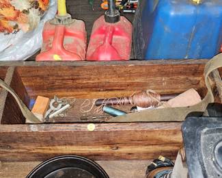 WOODEN TOOLBOX