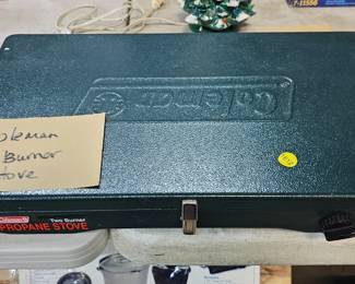 COLEMAN TWO BURNER STOVE