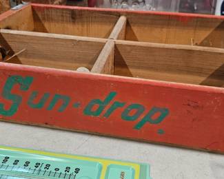 WOODEN SUN DROP CRATE