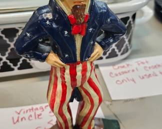 UNCLE SAME CAST IRON DOOR STOP