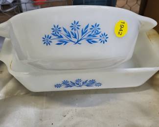  TWO FIREKING BAKING DISHES