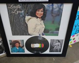 LORETTA LYNN FRAMED PRINT