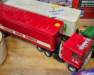 TWO TOY TRUCKS