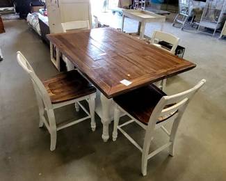 dining table and chairs