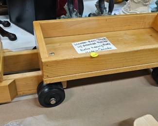 WOODEN TOY TRUCK