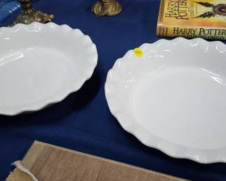 TWO CORNINGWARE DISHES