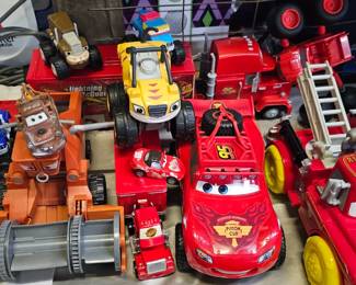 LOT OF CARS MOVIE TOYS
