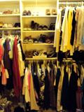Gorgeous designer ladies clothing--tons of brands (Coldwater Creek, Chicos, L. Bean). Sizes Medium, Large & X-Large. Shoes by Naturalizer, 9-West, & more (sizes 6 & 6.5).