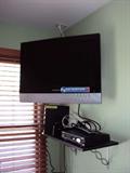 Flat-screen TV & bracket