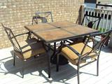 Newer patio set