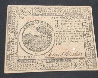 https://bit.ly/C2C11272023 INCREDIBLE Cyber Monday Auction: Colonial & Civil War Currency, Magic The Gathering, Autographs, Sports Memorabilia, Lead Soldiers, Antiques, Toys, Sterling, Collectibles & More! All selling in an online estate auction ending on November 27th at 7pm, click the link to view the auction catalog, click "Quick Bid" on any lot in the auction and follow the prompts to register and bid to win!