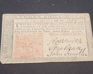 https://bit.ly/C2C11272023 INCREDIBLE Cyber Monday Auction: Colonial & Civil War Currency, Magic The Gathering, Autographs, Sports Memorabilia, Lead Soldiers, Antiques, Toys, Sterling, Collectibles & More! All selling in an online estate auction ending on November 27th at 7pm, click the link to view the auction catalog, click "Quick Bid" on any lot in the auction and follow the prompts to register and bid to win!