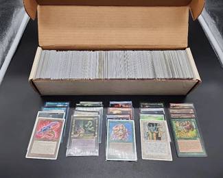 https://bit.ly/C2C11272023 INCREDIBLE Cyber Monday Auction: Colonial & Civil War Currency, Magic The Gathering, Autographs, Sports Memorabilia, Lead Soldiers, Antiques, Toys, Sterling, Collectibles & More! All selling in an online estate auction ending on November 27th at 7pm, click the link to view the auction catalog, click "Quick Bid" on any lot in the auction and follow the prompts to register and bid to win!