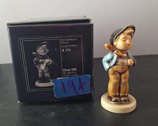 3" 5/8 Membership Year 1992/1993 Goebel Hummel "Lucky Fellow" No. 560