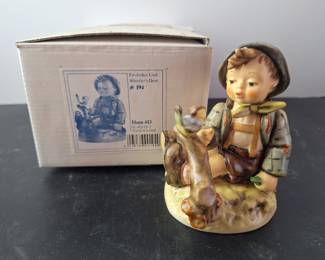4" Goebel Hummel Figurine "WHISTLER'S DUET" No. 413 - First Issue Estre Ausgabe