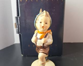 5" School Boy Hummel Goebel Figurine No. 82/0