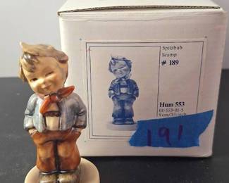 Goebel Hummel "Spitzbub Scamp" Boy Figurine No. 553 (first issue Erste Ausgabe)