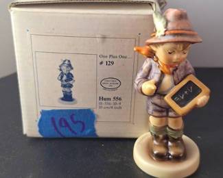 4" Goebel Hummel "One Plus One" No. 556 (first edition Erste Ausgabe)