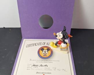 Mickey Mouse - "Merry Wanderer" 1064/1500 with COA