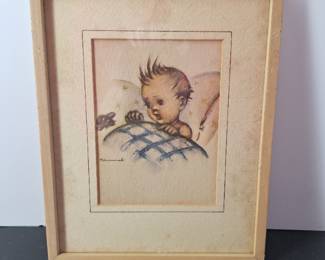 Baby Resting Goebel Hummel Portrait
