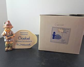 Hummel Goebel "Authorized Retailer Plaque Sign" No. 460 - (in German)