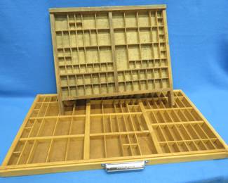 Lot 148. Printers Type Drawers