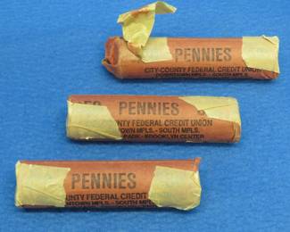 Lot 131. 150 higher grade pennies mostly from the 70's and 80's