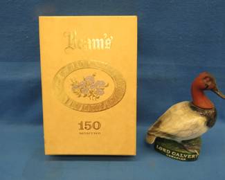 Lot 217. Two empty liquor decanters