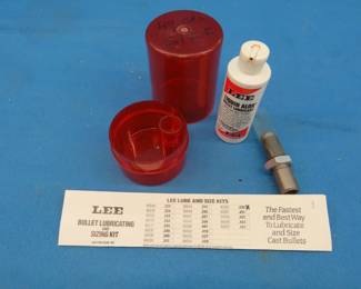 Lot 87. Lee bullet lubricating and sizing kit