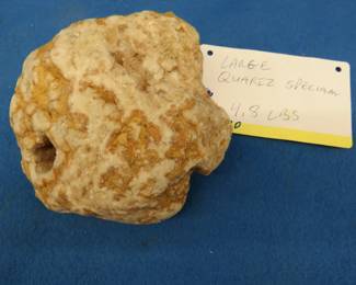 Lot 335. 4.8 lb. quartz specimen