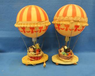 Lot 156. Pair of table lamps for a kid's room