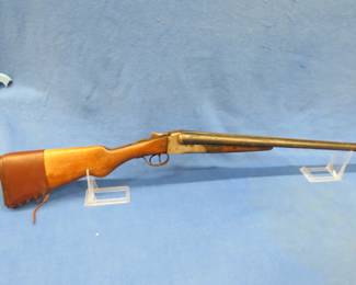 Lot 45. Lefever Nitro Spec double-barrel shotgun, unknown gauge. Overall poor condition, best for parts or a wall hanger. . S/N: 217258