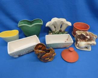 Lot 473. McCoy Pottery