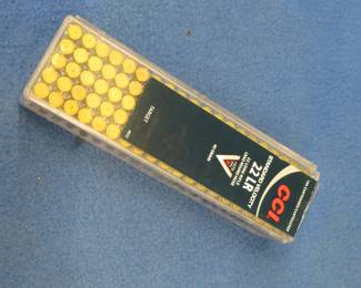 Lot 58. 100 CCI 22LR rounds