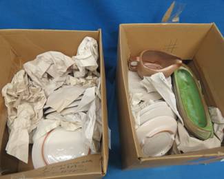 Lot 323. Frankoma Pottery and Plates