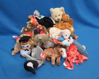 Lot 474. Box Of Beanie Babies