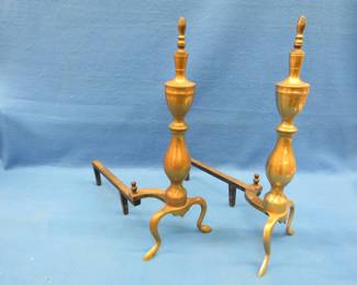 Lot 120. Andirons