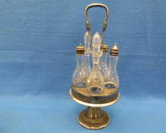 Lot 228. Antique cruet set
