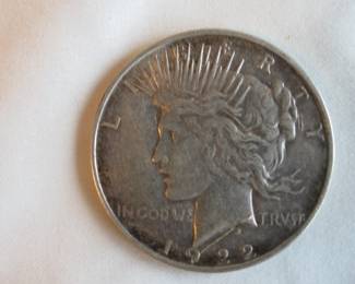 Lot 169. 1922D Peace Silver Dollar