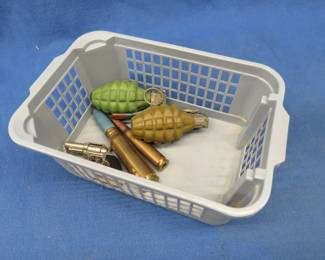 Lot 248. Inert grenades and ammo