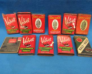 Lot 374. Tobacco tins
