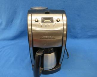Lot 189. Used Cuisinart Automatic Grind & Brew Thermal coffee maker untested