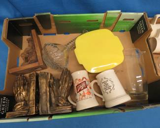 Lot 319. Schlitz Mugs, Pyrex, Glasses, and More