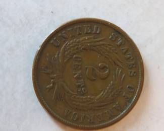 Lot 502. 1865 Two-Cent Piece